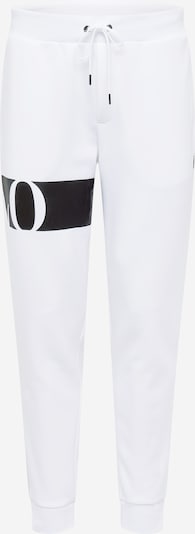 POLO RALPH LAUREN Pantalon en noir / blanc, Vue avec produit