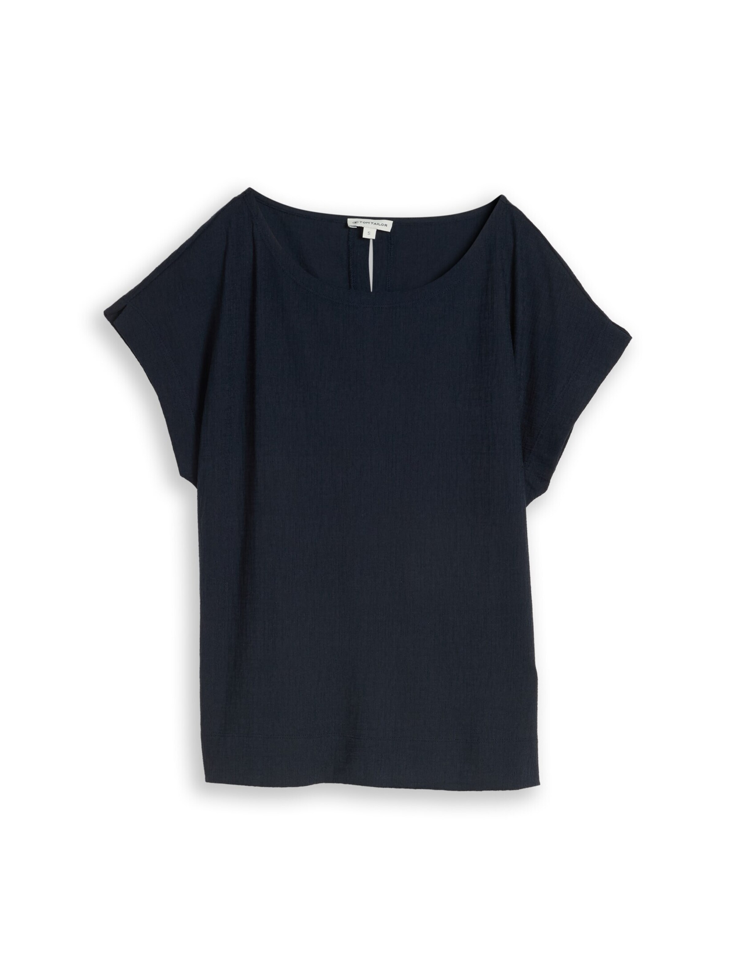 TOM TAILOR Shirt in Blue: front