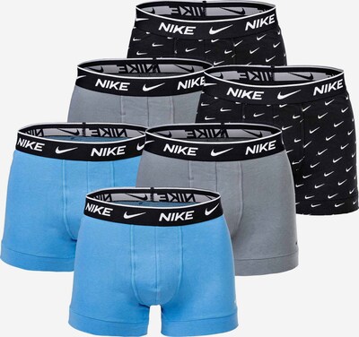 Pantaloncini intimi sportivi NIKE di colore blu chiaro / grigio / nero / bianco, Visualizzazione prodotti