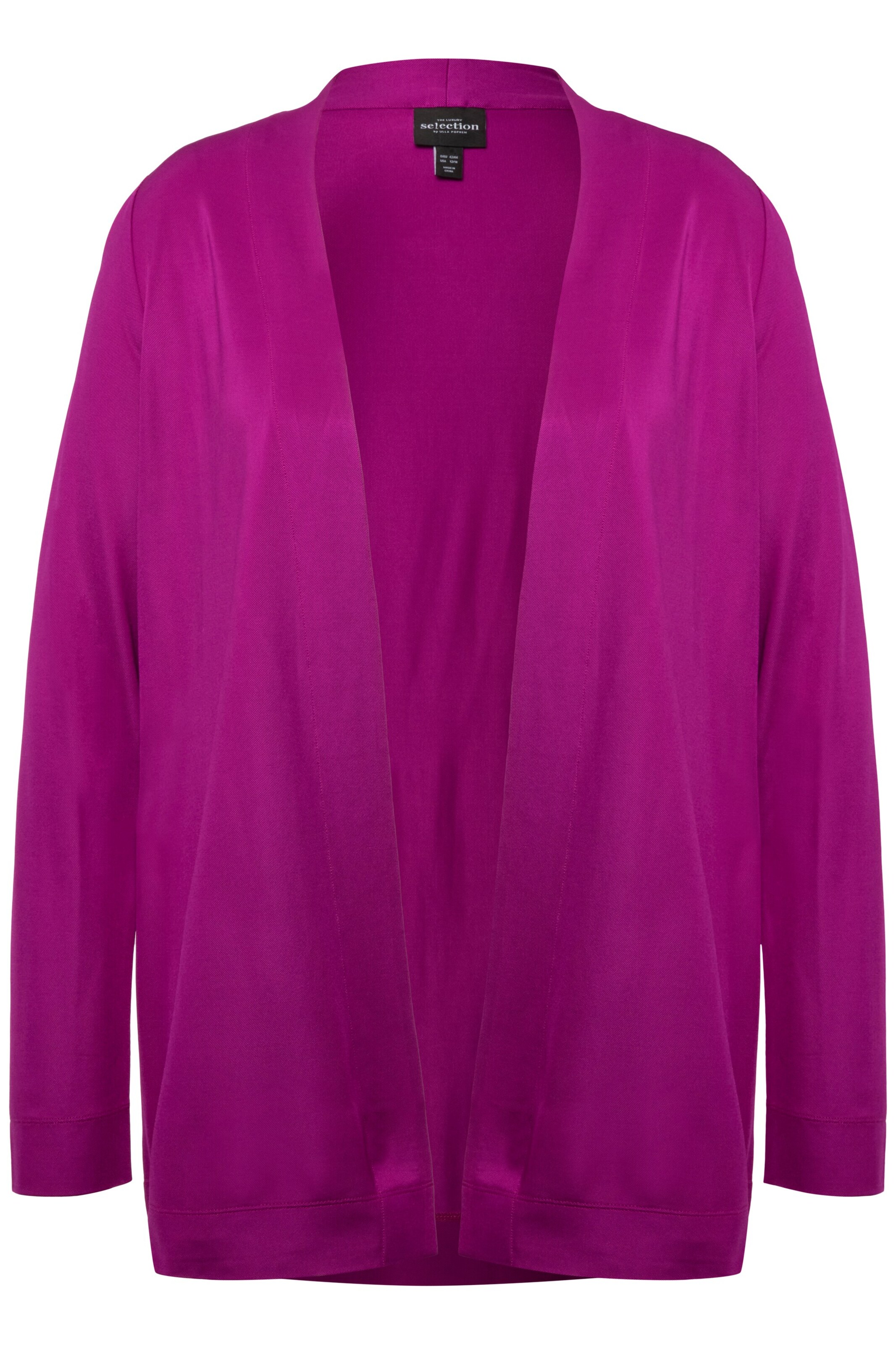 Ulla Popken Strickjacke in Lila: Vorderseite