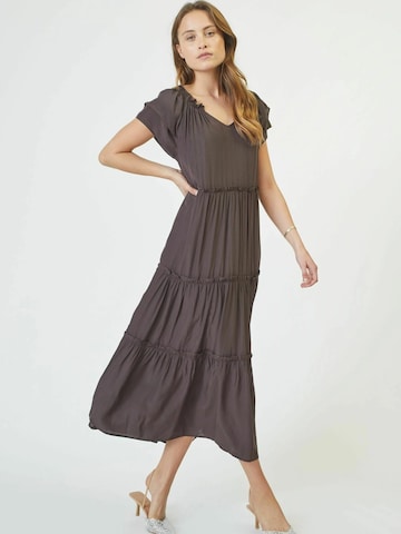 co'couture Kleid 'New Sunrise' in Braun