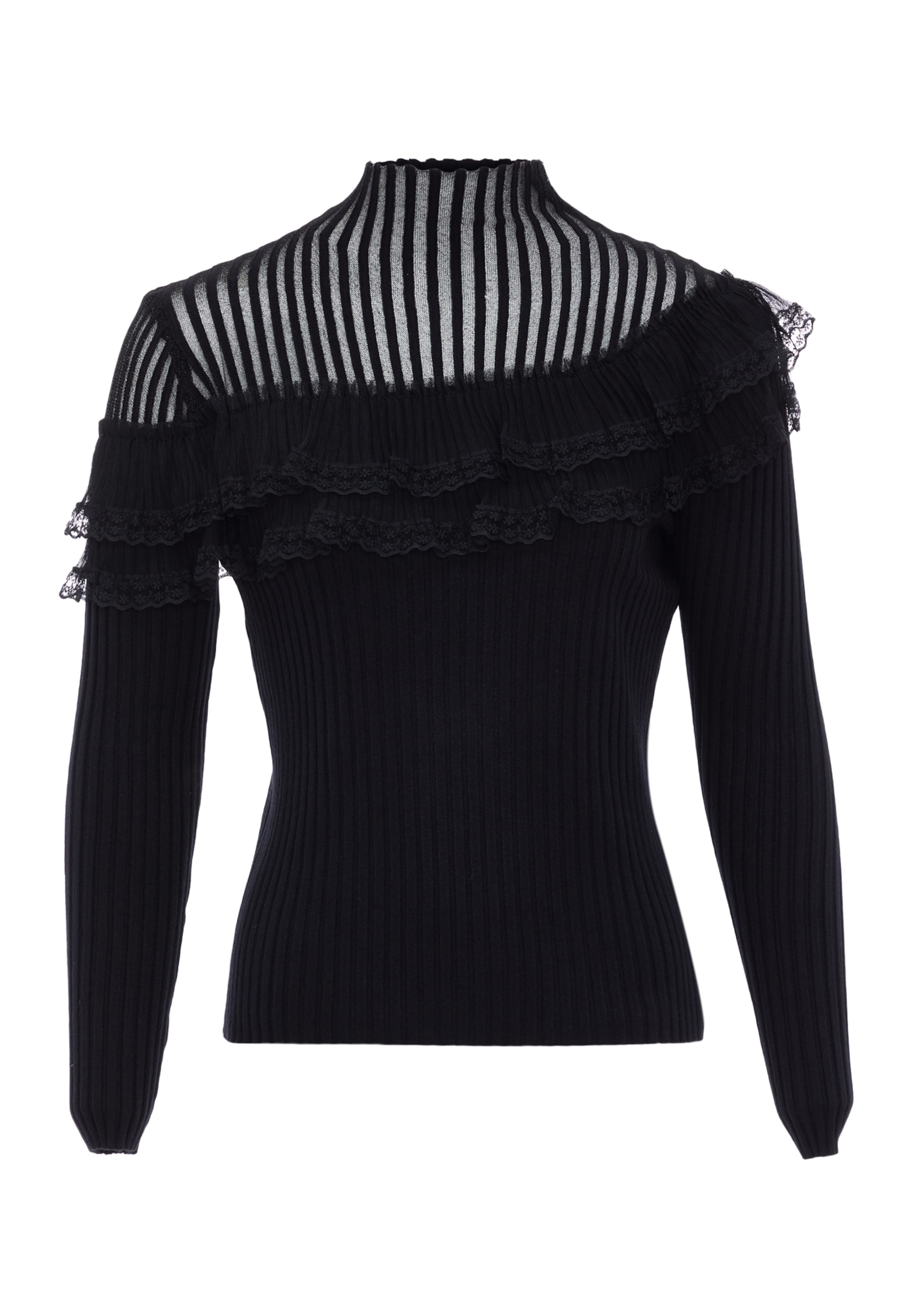 NAEMI Pullover in Schwarz: Vorderseite