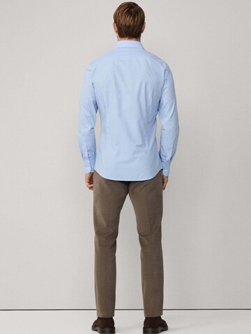 Hackett London Regular Fit Hemd ' FORMAL GINGHAM ' in Blau