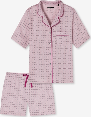 SCHIESSER Pyjama 'Selected Premium Inspiration' in Pink: predná strana