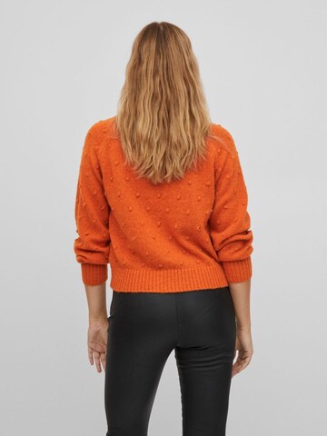 VILA Sweater 'Tuli' in Orange