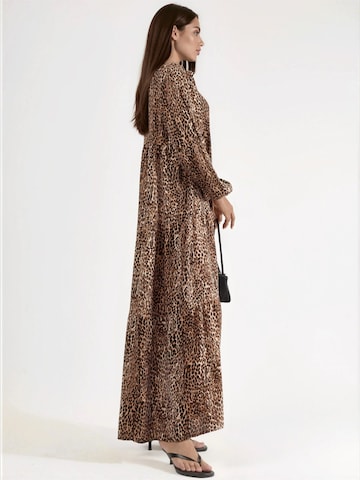 Hiccup Kleid in Braun