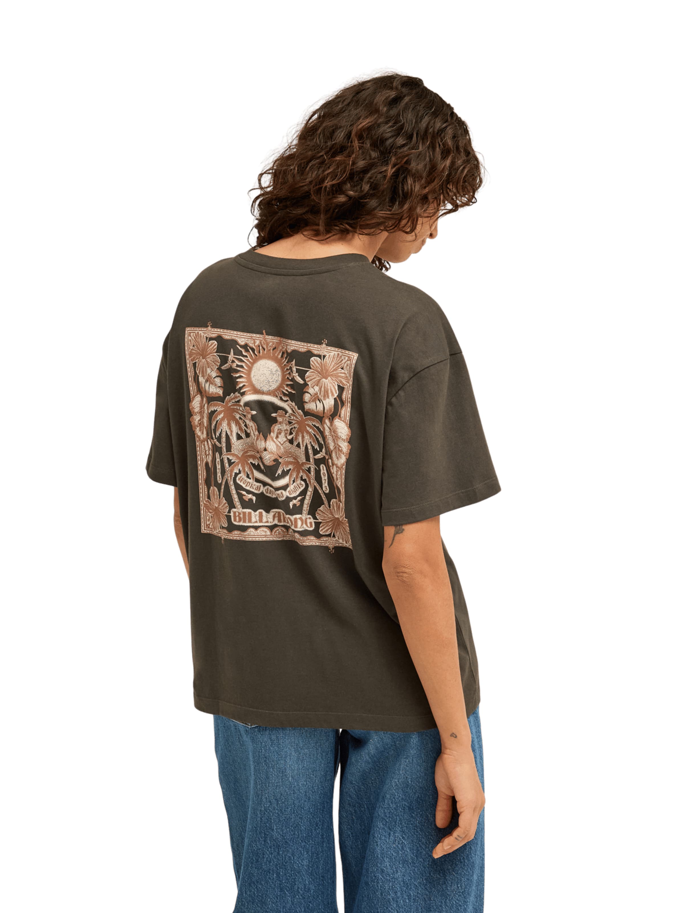 Maglietta 'Hello Sundown' di BILLABONG in nero: frontale