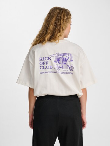 T-Shirt Hummel en blanc : devant