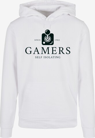 Sweat-shirt F4NT4STIC en blanc : devant