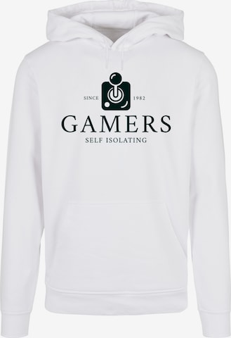 Sweat-shirt F4NT4STIC en blanc : devant