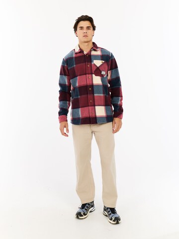 PROTEST Regular Fit Hemd 'PRTMitchel'‌‌‌‌‌ in Rot