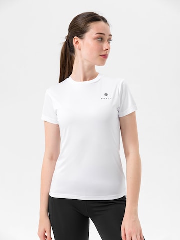 MOROTAI - Camiseta funcional 'Naka' en blanco