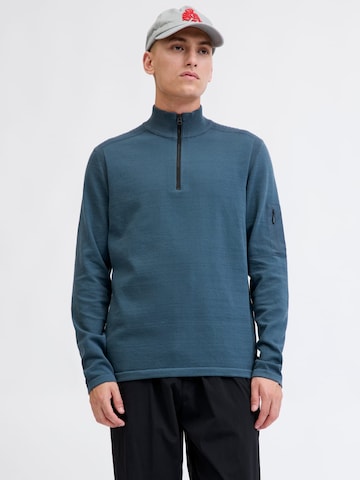 JACK & JONES Trui 'mace' in Groen: voorkant