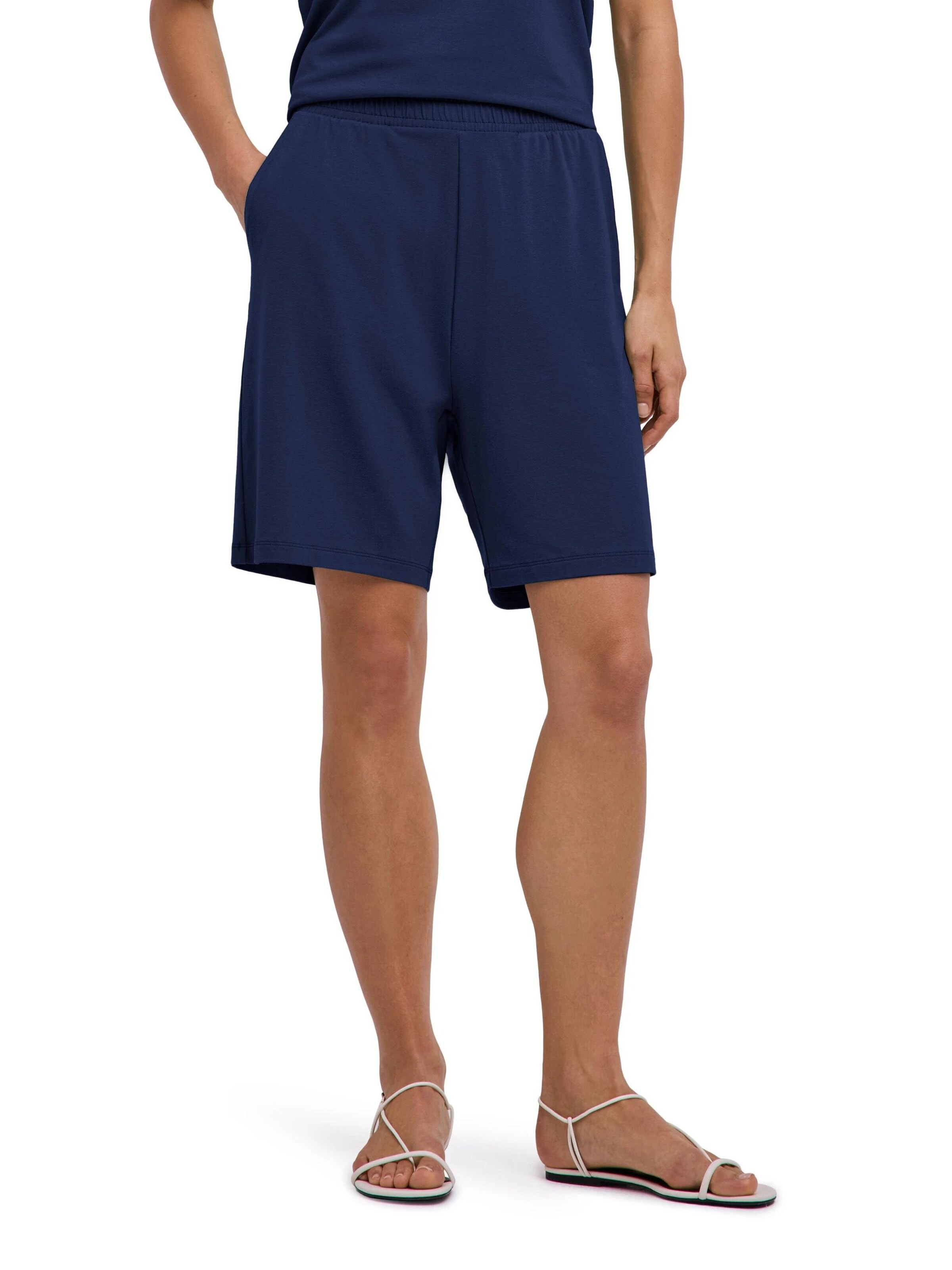 FALKE Regular Sporthose 'Lounge'‌‌‌‌‌ in Blau: Vorderseite