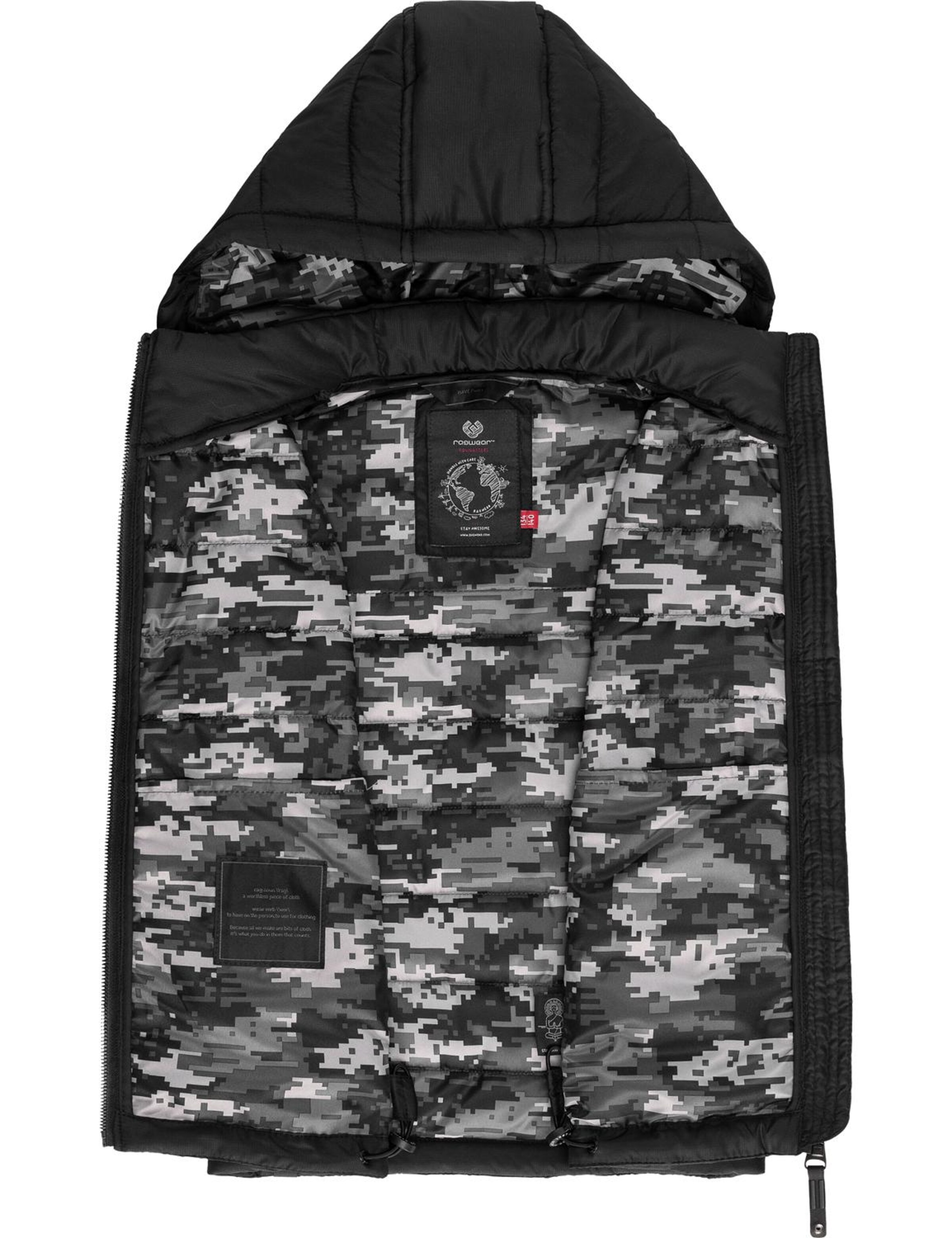 Gilet 'Vitek' di Ragwear in nero