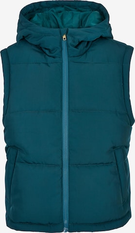 Urban Classics Vest in Blue: front