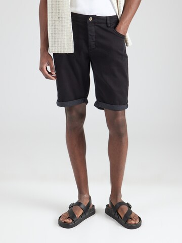 GABBA Regular Trousers 'Jason Sanza' in Black: front
