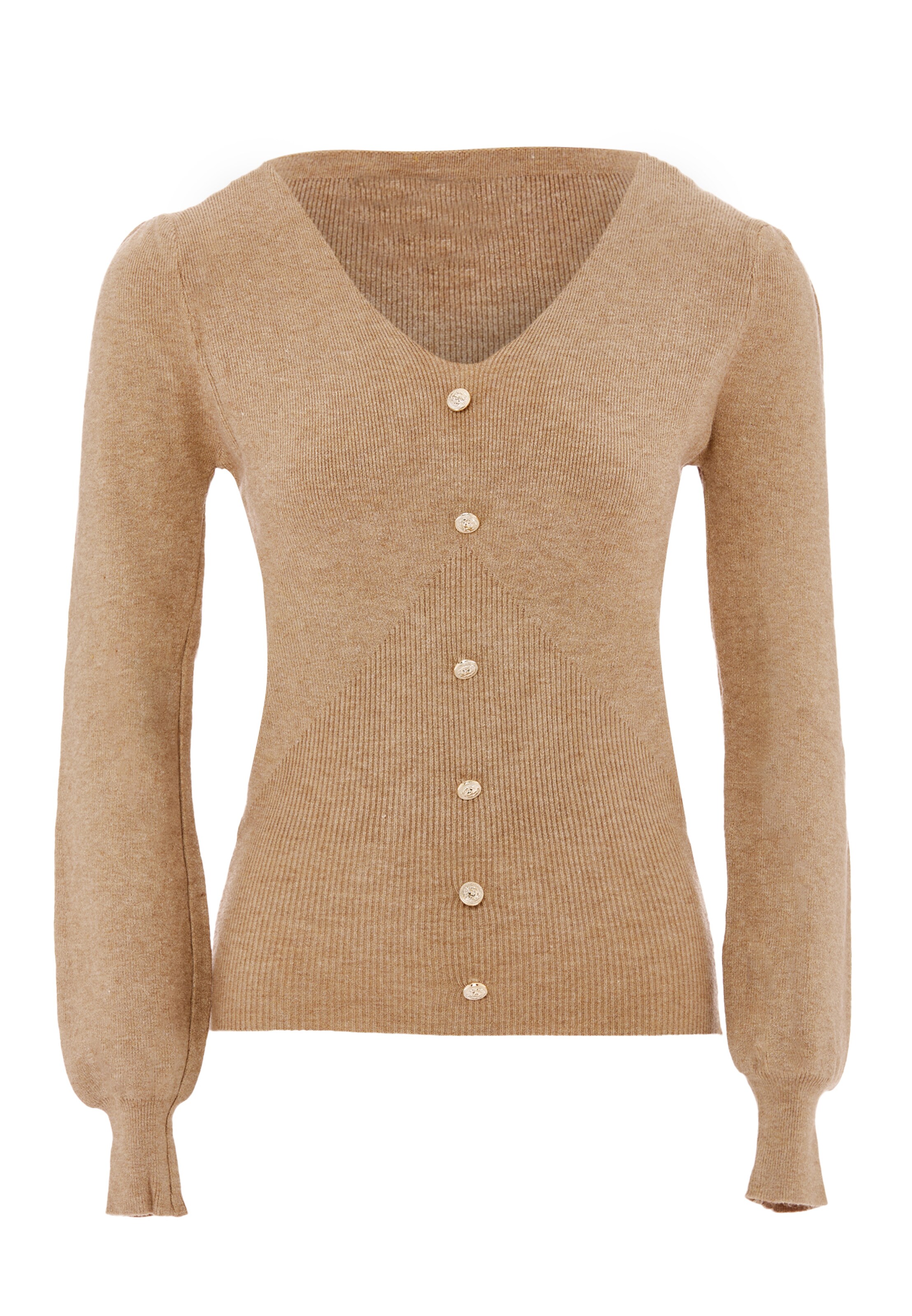 caspio Свитер в Бежевый: спереди