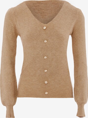 caspio Sweater in Beige: front