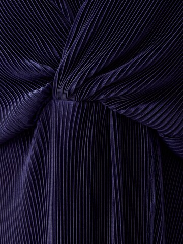 Robe 'OCTAVIA' Tussah en bleu