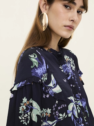 Camicia da donna ' The Prom ' Odd Molly di colore navy / colori misti, Visualizzazione prodotti