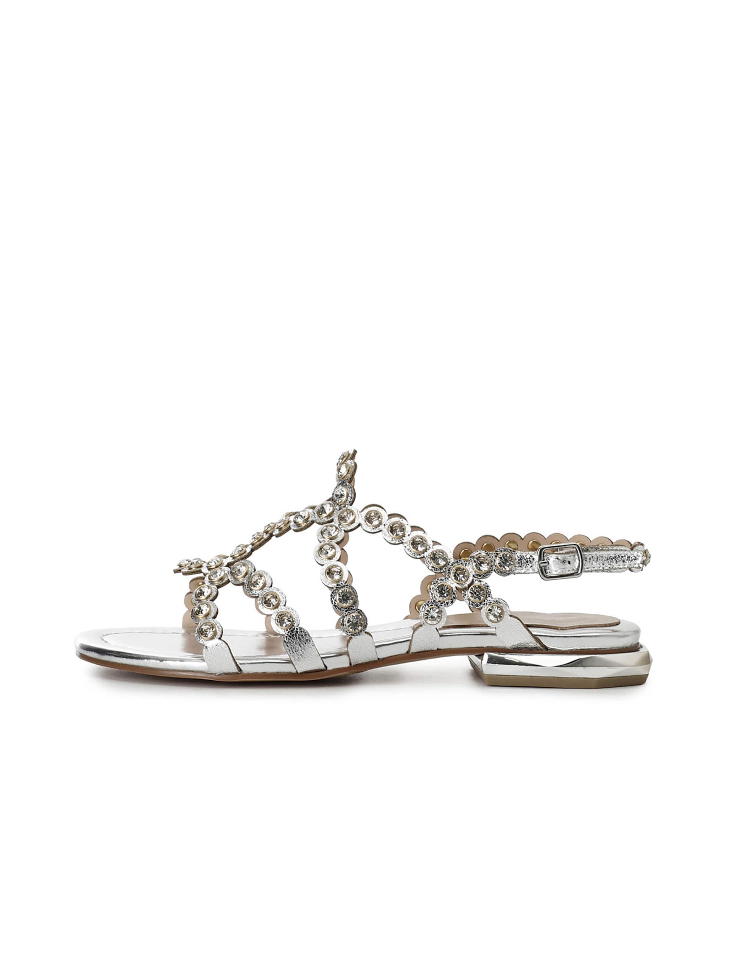 Sandalo di CAFè NOIR in argento