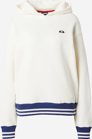 ELLESSE Sweatshirt 'Lindsey' in Wit: voorkant