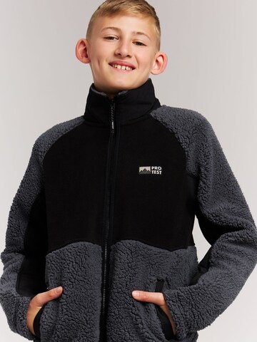 PROTEST Fleece jas 'PRTLuc JR' in Zwart