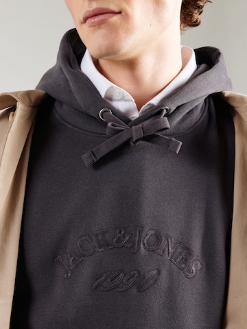 JACK & JONES Sweatshirt 'JORBLEECKER' in Grey