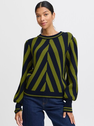 Pullover 'Milo' di b.young in blu: frontale