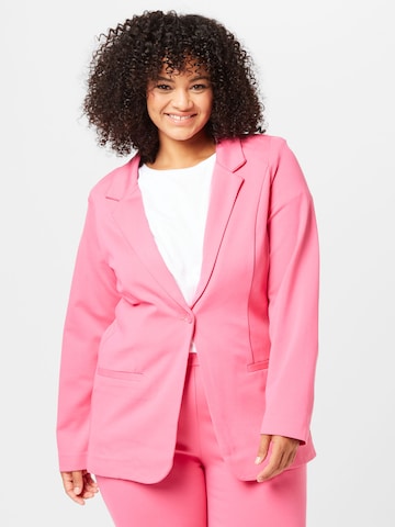 Blazer 'MADDIE' Zizzi en rose : devant