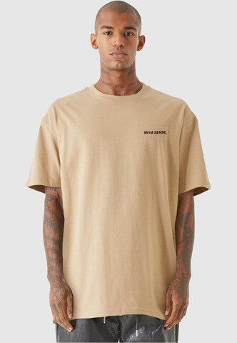 9N1M SENSE Shirt 'Dubai World' in Beige