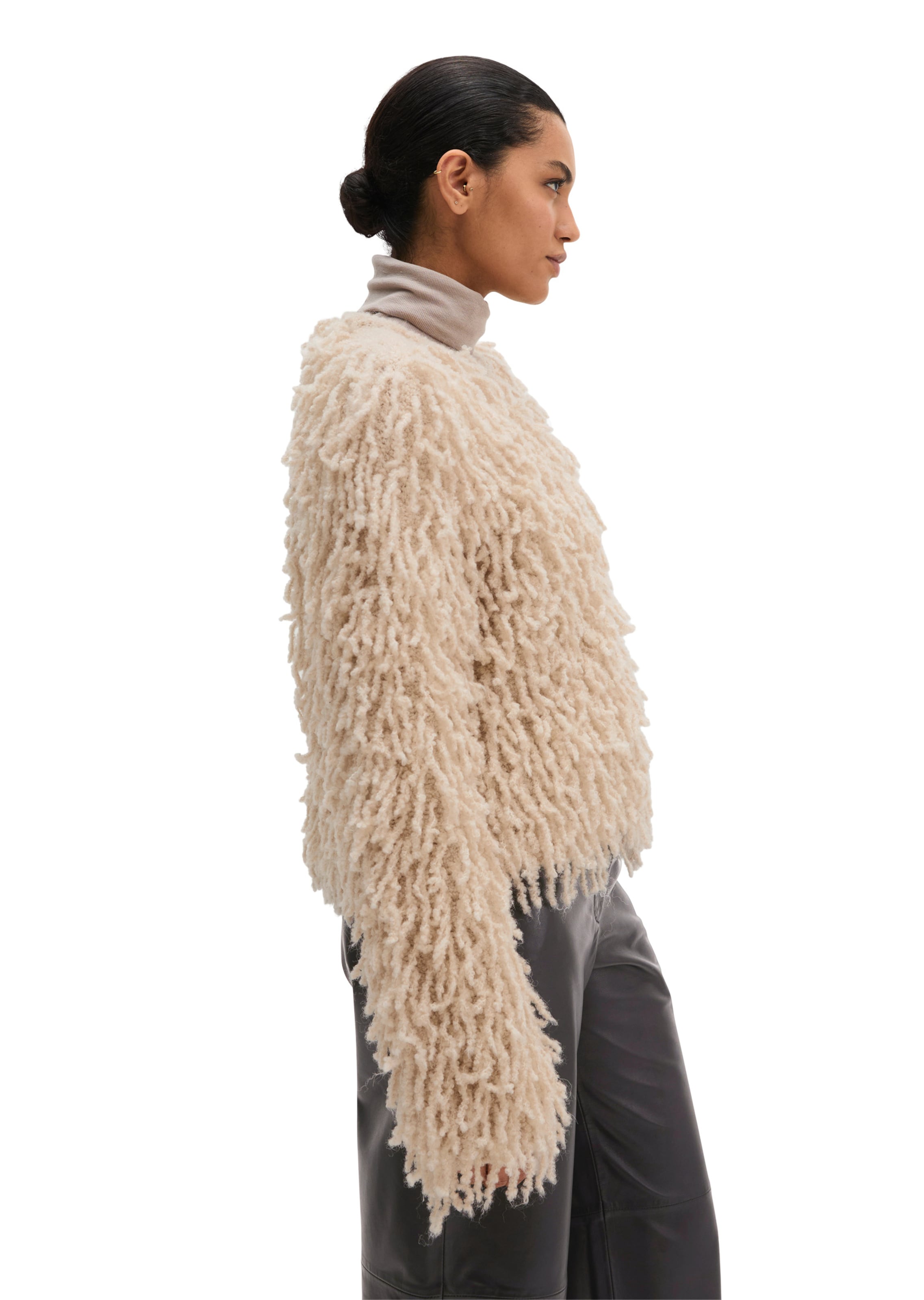 Marc O'Polo Strickjacke in Beige: Seite
