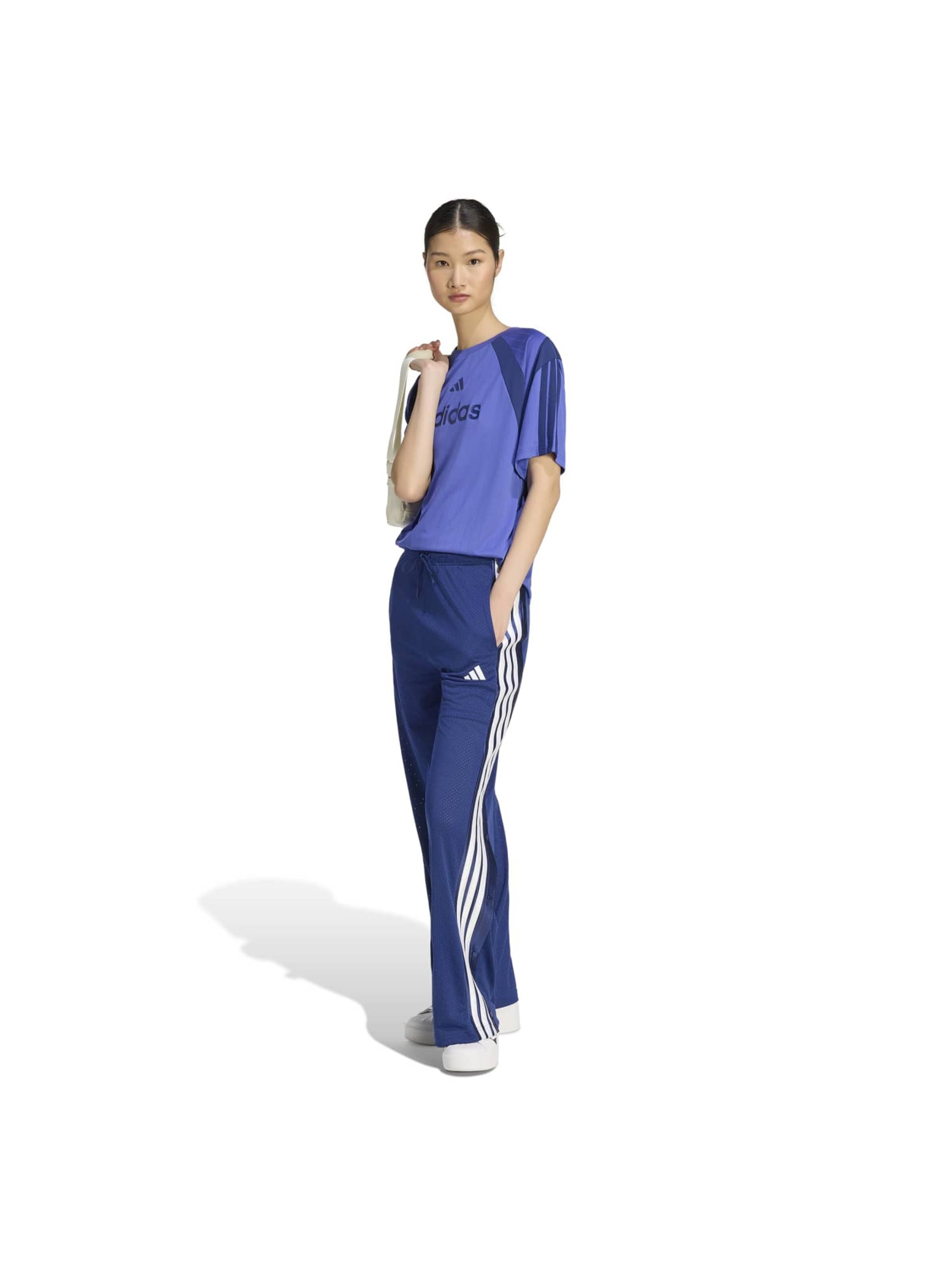 ADIDAS SPORTSWEAR Wide leg Παντελόνι φόρμας σε μπλε