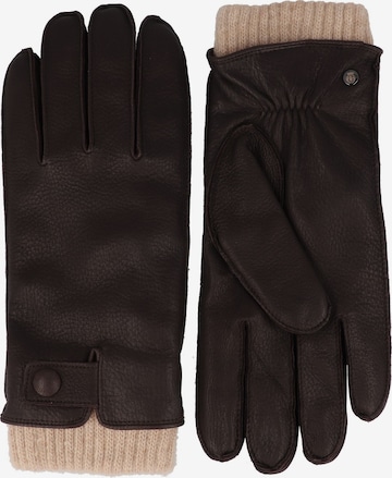 Roeckl Handschuhe 'Quebec' in Braun: Vorderseite