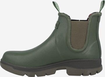 Barbour Chelsea Boots 'Fury' in Green