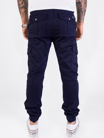 Rock Creek Tapered Cargo Pants in Blue