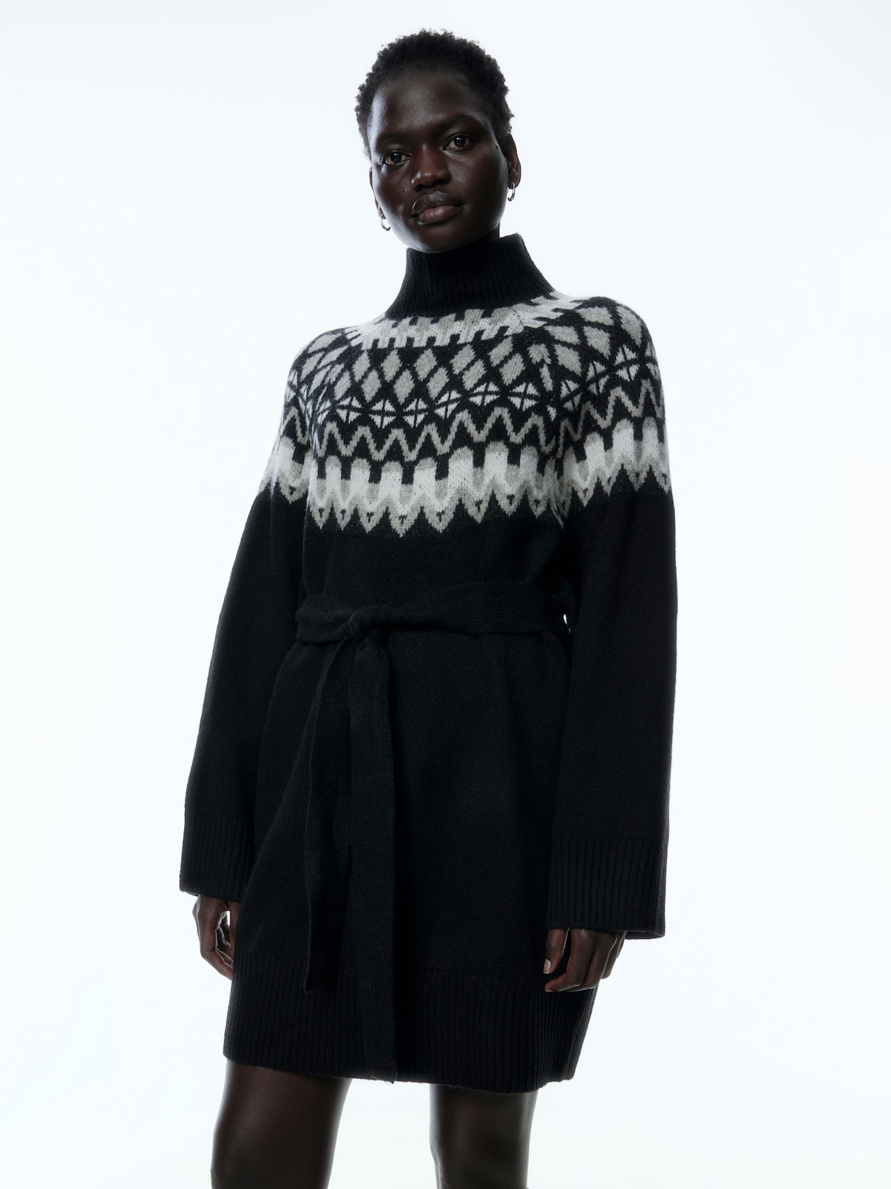 EDITED Strikkjole 'Amita' beige