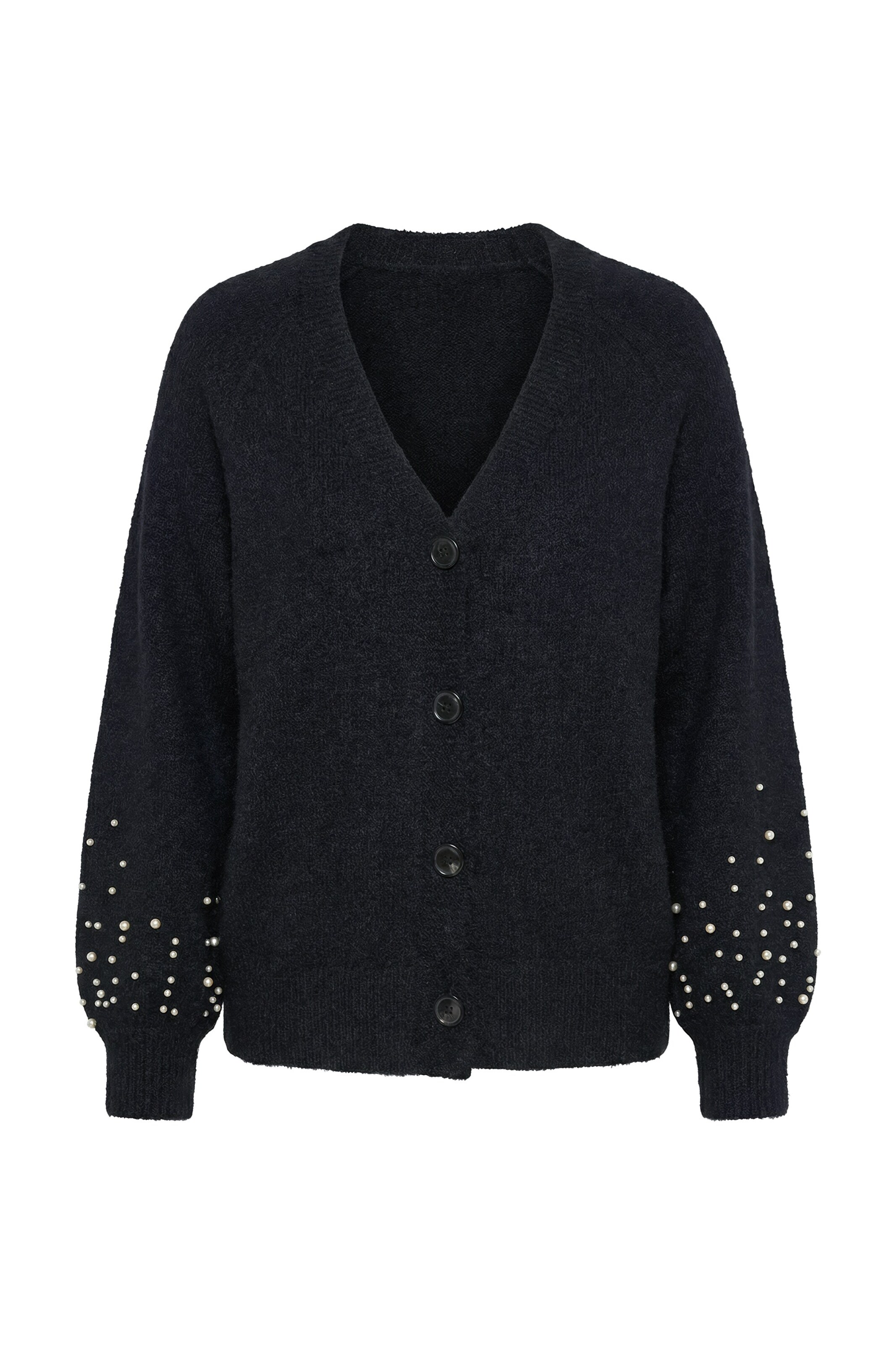 Studio Untold Knit cardigan in Black