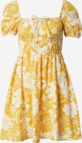 Springfield Dress in Yellow: front