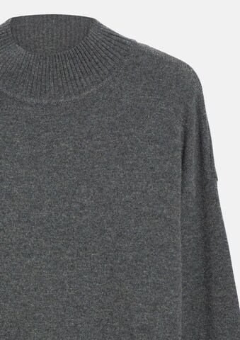 COMMA Kleid in Grau: Vorderseite