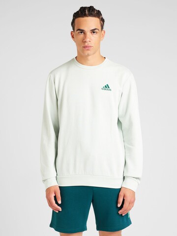 ADIDAS SPORTSWEAR Sports sweatshirt 'FEELCOZY' in Green: front
