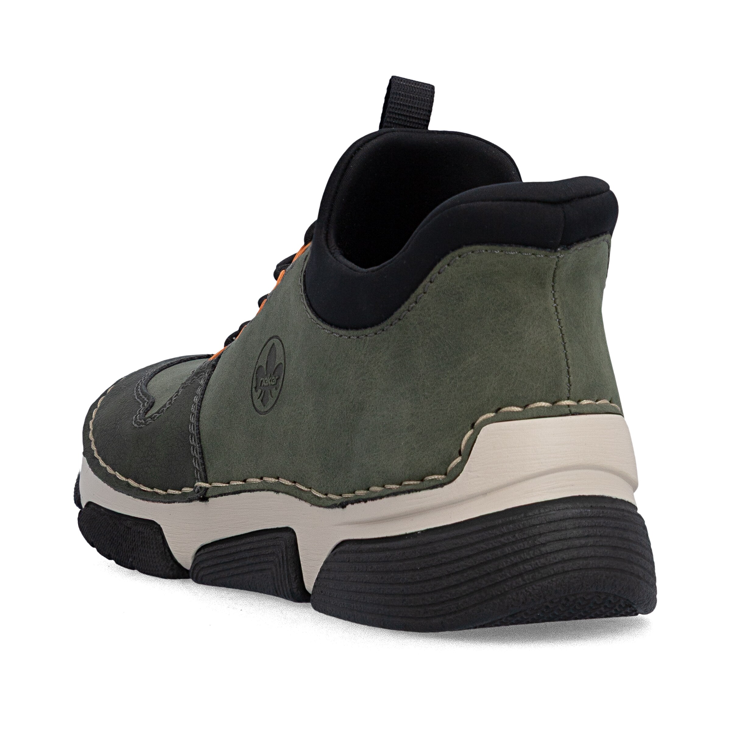 Chaussure basse Rieker en vert