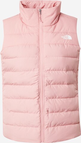 THE NORTH FACE Sports Vest 'ACONCAGUA 3' in Pink: front