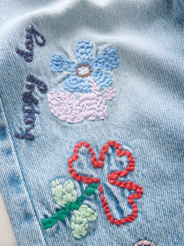 Next Zvonové kalhoty Džíny – modrá