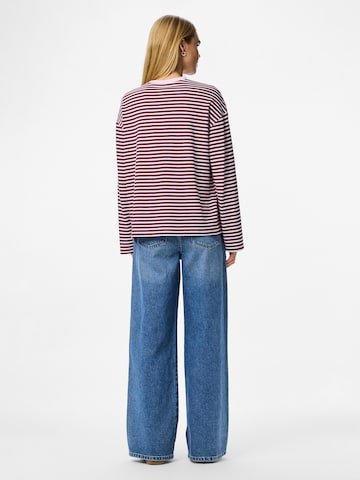 PIECES Shirt 'PCSadie' in Red