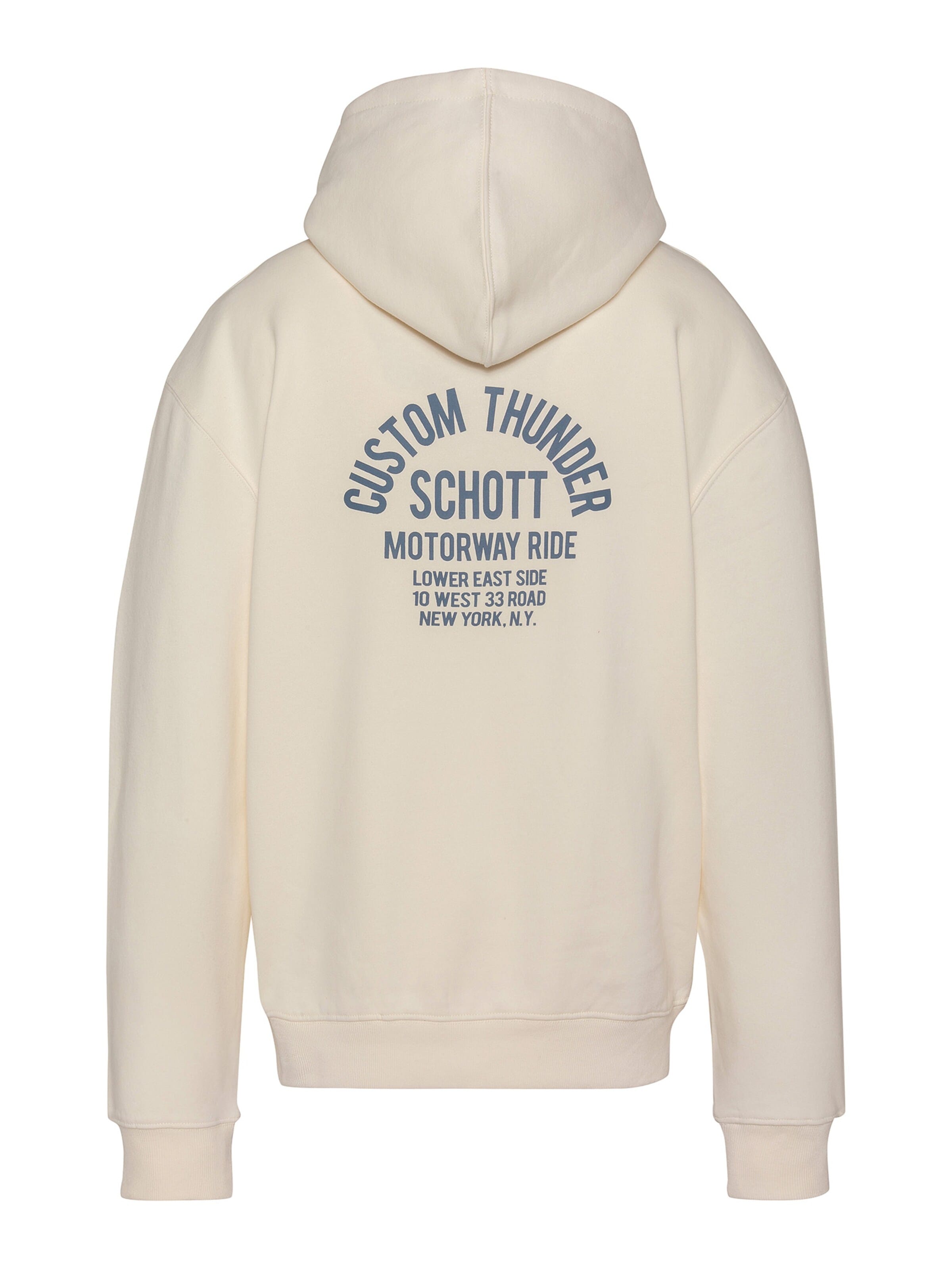 Sweat-shirt Schott NYC en blanc