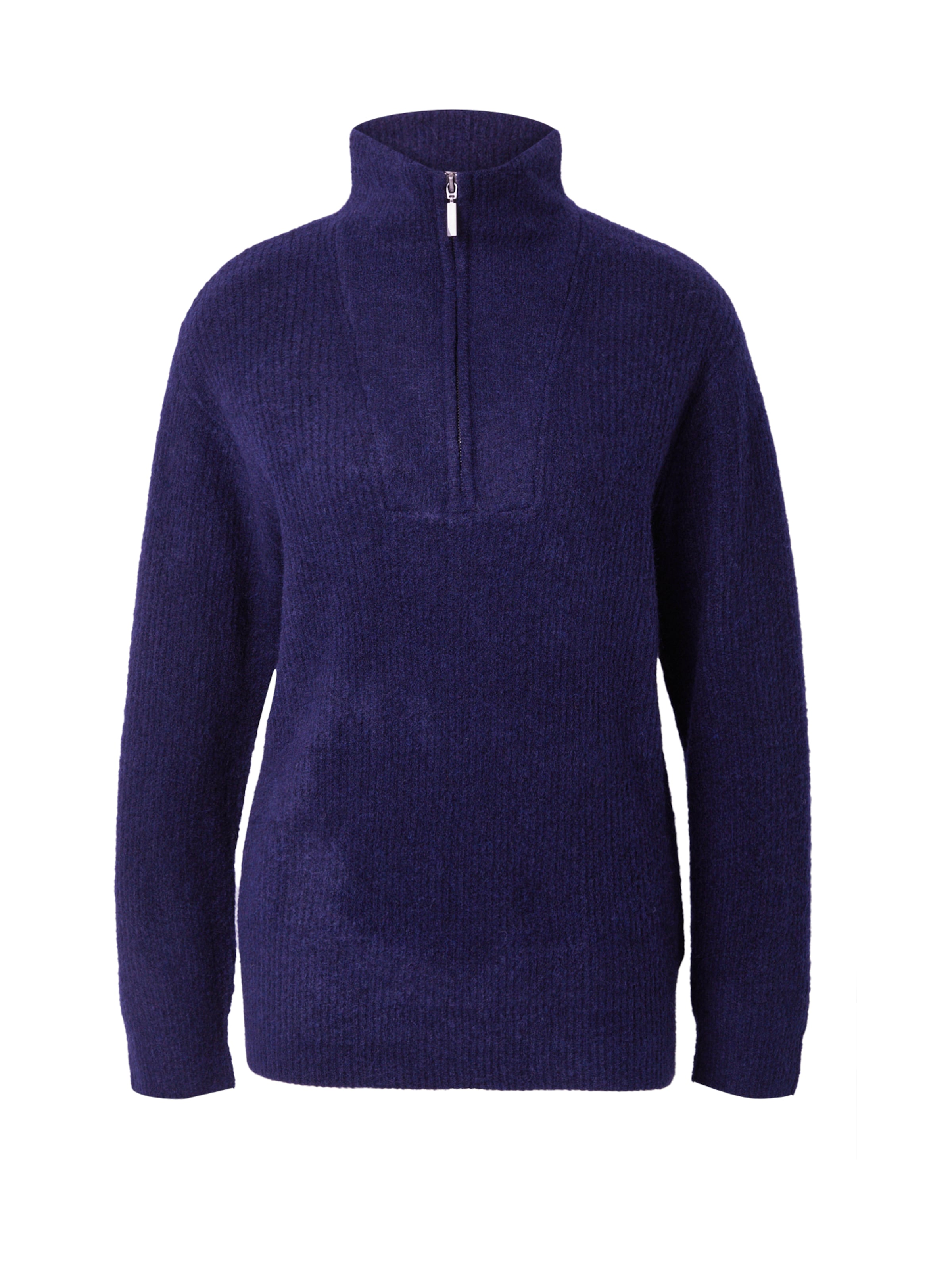 PULZ Jeans Sweater 'PZ ASTRA' in Blue: front