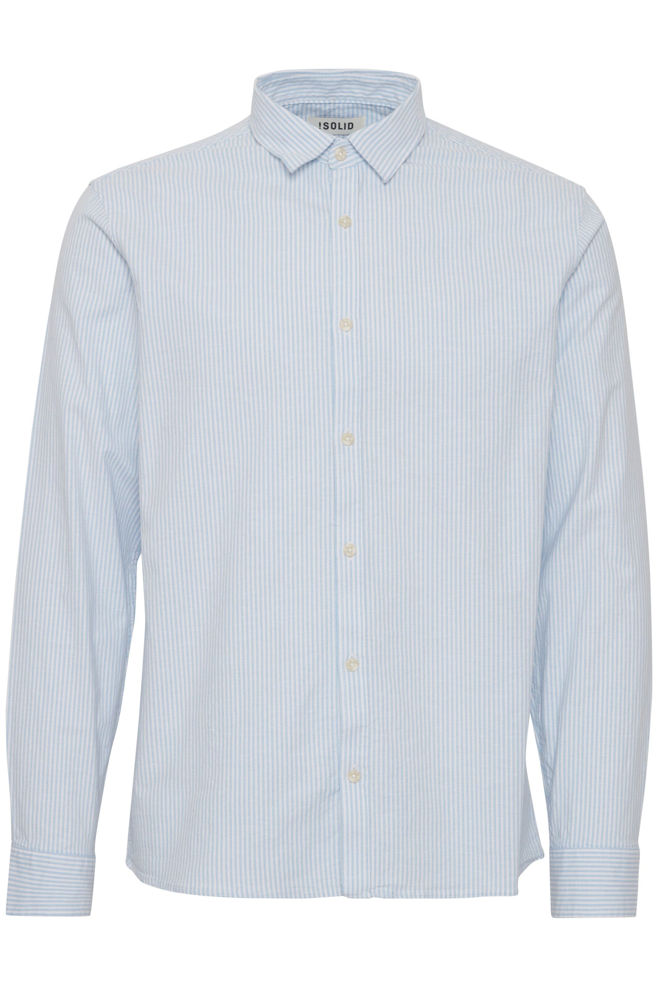 !Solid Shirt in Blauw: voorkant