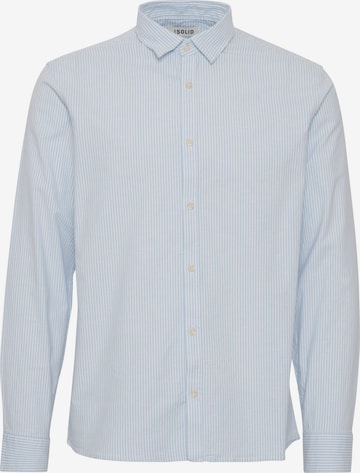 !Solid Shirt in Blauw: voorkant